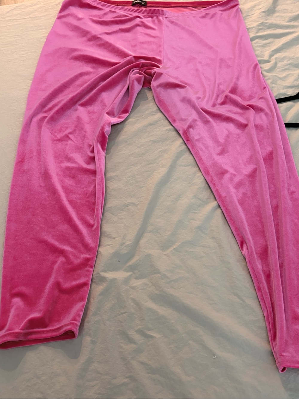 Bright Pink Velvet Leggings -Insanity brand 3X